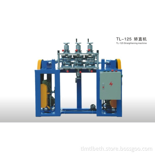 Pipe straightening machine